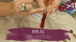 Cómo hacer borlas [upl. by Norreht]