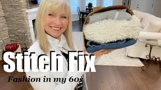 Stitch Fix Unboxing amp Try On  Fashion in my 60s [upl. by Eedya]