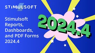 Stimulsoft Reports Dashboards and PDF Forms version 20244 has been released [upl. by Akapol]