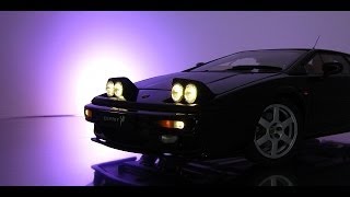 118 diecast AUTOart  Lotus Esprit  Scale Model Car with LED Lights [upl. by Kemp]