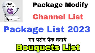 D2h Plan Selection  D2h Channel Activate kaise Kare  D2h Packages Channel List With Price  D2h [upl. by Llenrahc402]