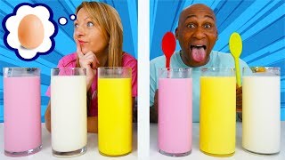 TWIN TELEPATHY MILKSHAKE CHALLENGE [upl. by Mordy]