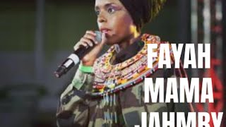 What REALLY Happened to Fayah Mama Jahmby Lyrics Official Audio by Mighty Kellits [upl. by Enerak]