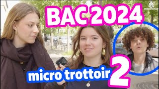 Micro trottoir  alors ces révisions  22  Bac 2024  Les Bons Profs [upl. by Arie]