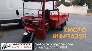 MOTOCARRO ZMOTO RUNGA 320cc 1TON motocarrosymascom [upl. by Auhsoj]