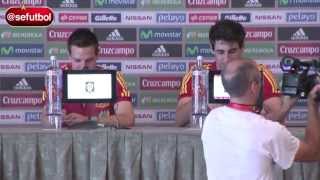 Rueda de prensa de Javi Martínez y César Azpilicueta en Miami [upl. by Wells231]