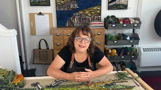 Deanne Fitzpatrick Rug Hooking Studio Welcome to the art of rug hooking [upl. by Keung]