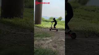 🔥Insane Off Road 5600w Electric Scooter Riding Review  EFGBIKE ES06 Dual Motor escooter escooters [upl. by Ardith]