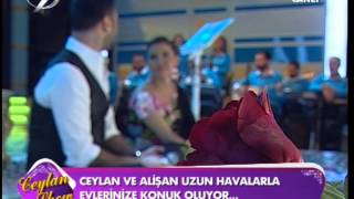 Alisan Ceylan Show Uzun Hava Dergah Sende Baglama Canli 2012 [upl. by Debbra]