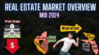 Real Estate Market Trends 2024 Predictions Price Drops and Economic Factors [upl. by Bosch]