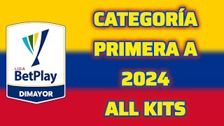 Categoria Primera A 2024 All Kits  Colombian League 2024 All Jerseys  20 Teams  14 Brands [upl. by Letta]