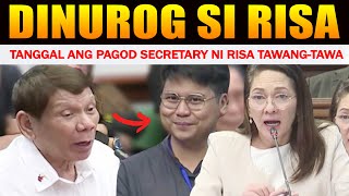 🔴 Duterte Sobrang Talino Sumagot Risa Hontiveros Uminit ang Ulo Pati Secretary Natawa [upl. by Descombes]