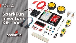 Product Showcase SparkFun Inventors Kit V4 [upl. by Etireugram320]