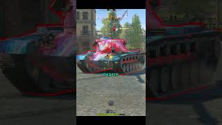 Показал ПРЕВОСХОДСТВО барабана  AMX 50 100 vs T54E2 в ТУРНИРЕ 1х1 wotblitz tanksblitz shorts [upl. by Ailliw469]