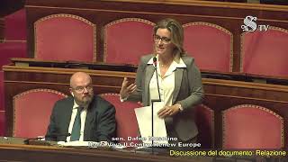 Senato intervento su Relazione intermedia Commissione Parlamentare di inchiesta condizioni lavoro [upl. by Zeiger]