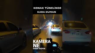 KONAK TÜNELİNDE BİLİNMEYEN DUMAN izmir motovlog [upl. by Nemaj]