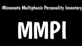 Minnesota Multiphasic Personality Inventory SCORING AND INTERPRETATIONpsychology lecturesviral [upl. by Akinwahs]