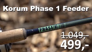 Korum Prut Phase 1 Feeder Rod [upl. by Kacey]