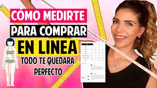 CÓMO MEDIRTE PARA COMPRAR ROPA EN LINEA Todo te quedara perfecto │Magic Armarium [upl. by Yvonner543]