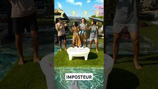 QUI EST LIMPOSTEUR  👿 Justine Axel Jo nobevent imposteur challenge dance shorts [upl. by Buttaro]