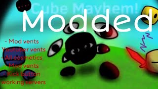 Cube mayhem V2 Modded apk mod vents owner vents YouTuber stuff amp more [upl. by Nanyk]