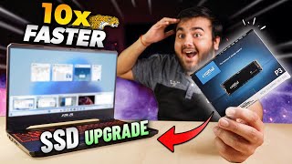 SSD Upgrade in Laptop Full Guide 2023🔥 HDD to SSD Windows Migration [upl. by Eilrac494]