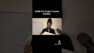 asmrvideos English Teacher Roleplay tingly [upl. by Ninehc]