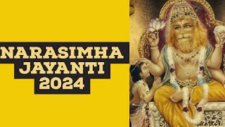 Narasimha Jayanti 2024 Date and Time Narasimha Jayanti Date 2024 Narasimha Swamy Jayanthi 2024 [upl. by Marutani]