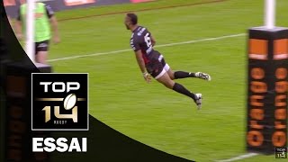 TOP 14 – Pau  Toulon  925 Essai 2 Delon ARMITAGE TLN – J21 – Saison 20152016 [upl. by Seema]