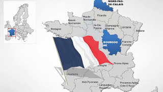 France maps  France Editable PowerPoint maps [upl. by Amor139]