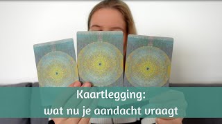 Kaartlegging wat nu je aandacht nodig heeft [upl. by Searcy]