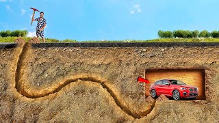 We Made Secret Tunnel To Our BMW After 8 Months🔥  जमीन में दफ़न BMW का क्या होगा हाल [upl. by Airbmak]