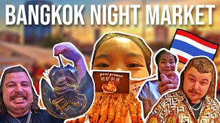 Bangkok Night Market Adventure Food Fashion amp Massage at JODDS Fair [upl. by Raual572]