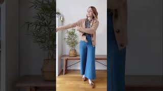 30 Days of Autumn Outfits Day Four  Anthea Blouse amp Dawn Jeans falloutfits handmade sewing [upl. by Allister966]