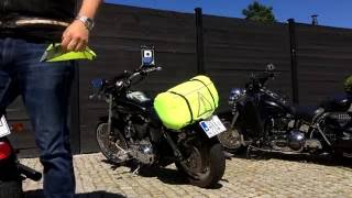 How to put a rain cover over DEEMEED EXPLORER bag [upl. by Flory569]