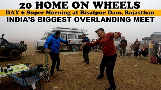 EP 10 INDIAS BIGGEST OVERLANDERS MEET  FROM KUNO TO BISALPUR  CAMPERVAN  MOTORHOME  RV IN INDIA [upl. by Broddie]