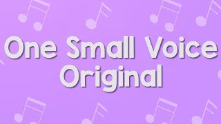 One Small Voice  Original Instrumental  Jack Hartmann [upl. by Kurtzig]