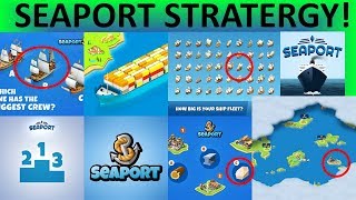 SEAPORT GAME BEST TIPS TRICKS AND STRATEGY FOR PROGRESSING QUICKLY PIXEL FEDERATION APP [upl. by Mcwherter496]