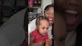 Vickey cathey gives baby hot Cheetos without moms permission 😱🥵 shorts [upl. by France348]