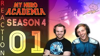 SOS Bros React  My Hero Academia Season 4 Episode 1  Best MHA Recap Episode [upl. by Bailie]