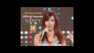 Nancy Ajram  El Donya Helwa Official Karaoke [upl. by Amesari]