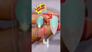 Easy stiletto nail hack My lazy girl method of filing a Stiletto 😄😄 diynails [upl. by Novihc222]