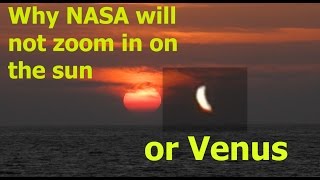 Why NASA will not zoom in on the Sunrise and Venus  Nikon coolpix P900 [upl. by Maisey]