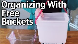 Organizing With Free Buckets [upl. by Nilad526]