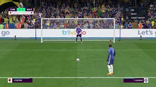 Chelsea vs Watford  Penalty Shootout FIFA 22 [upl. by Lodie]