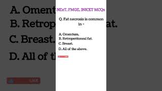 NExT FMGE INICET NEETPG MCQs and PYQs pathology inicet fmge neetpg medicosQl [upl. by Siaht]