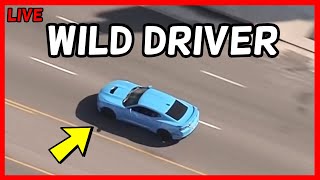 Live Police Chase in LA [upl. by Akenn]