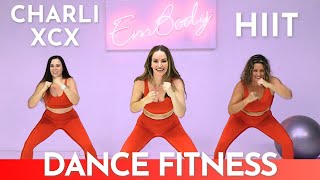 Kickboxing Style HIIT Dance Workout To Burn Calories Fast Charli Xcx [upl. by Isaiah]