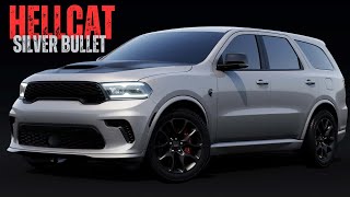 2025 Dodge Durango SRT Hellcat Silver Bullet Celebrates The End Of The Hemi V8 [upl. by Bauske888]