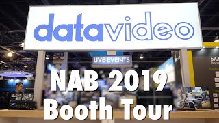 New Datavideo Products at NAB 2019  Mobile Production Cameras Streaming [upl. by Tterrej45]